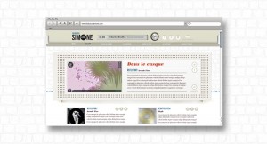 design responsive pour le site web de Faubourg Simone