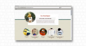 Site web de la radio parisienne Faubourg Simone