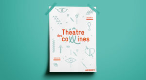 Theatre des collines - design gobal - identité - print - signalétique