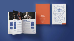 Theatre des collines - design gobal - identité - print - signalétique
