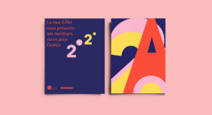 TOUR EIFFEL carte de voeux